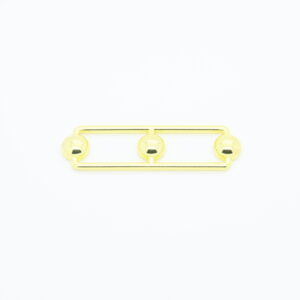 Conector dourado brilhante