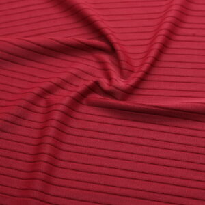 Suave jacquard a rayas 186GSM