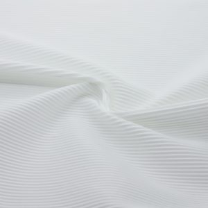 Jacquard feine weiße Streifen