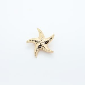 Epingle pour bikini en forme d'étoile en or