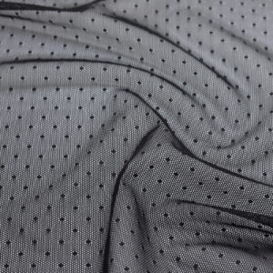 Résille noire stretch