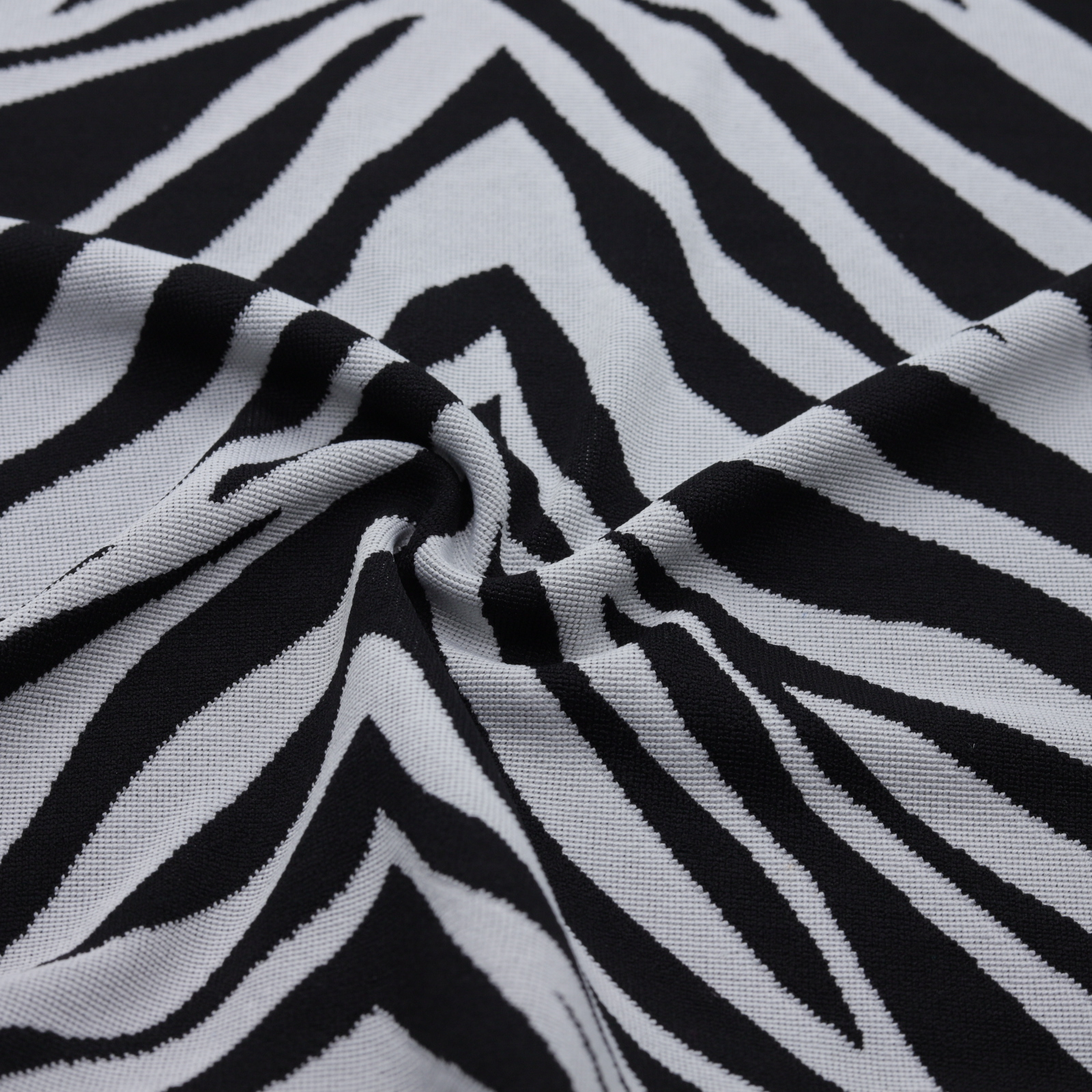 Jacquard motif zèbre