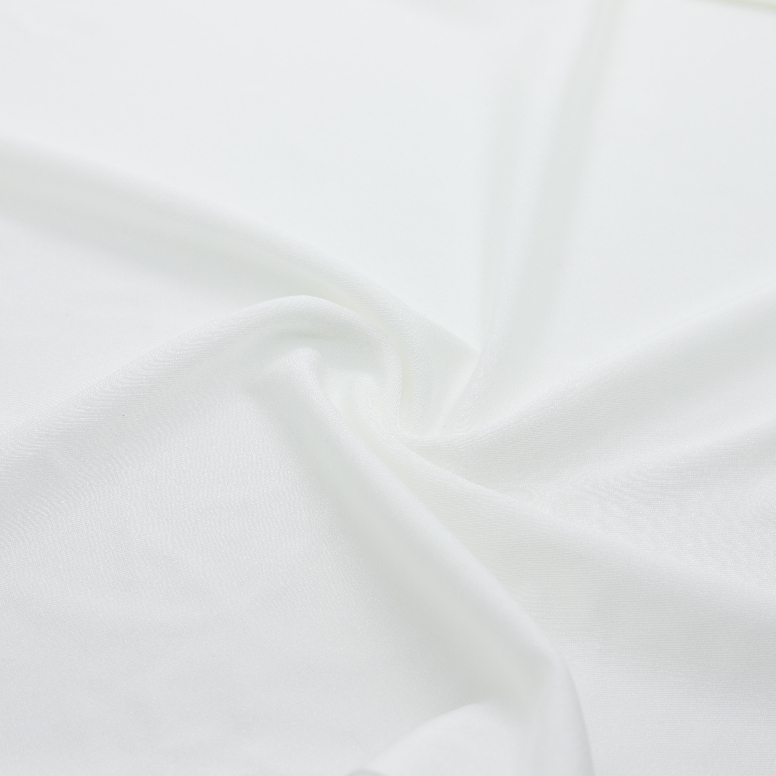 Malha jacquard branca lisa