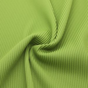 Maille jersey à fines rayures recyclé