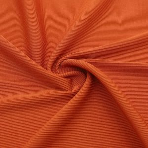 Jersey brillant à fines rayures
