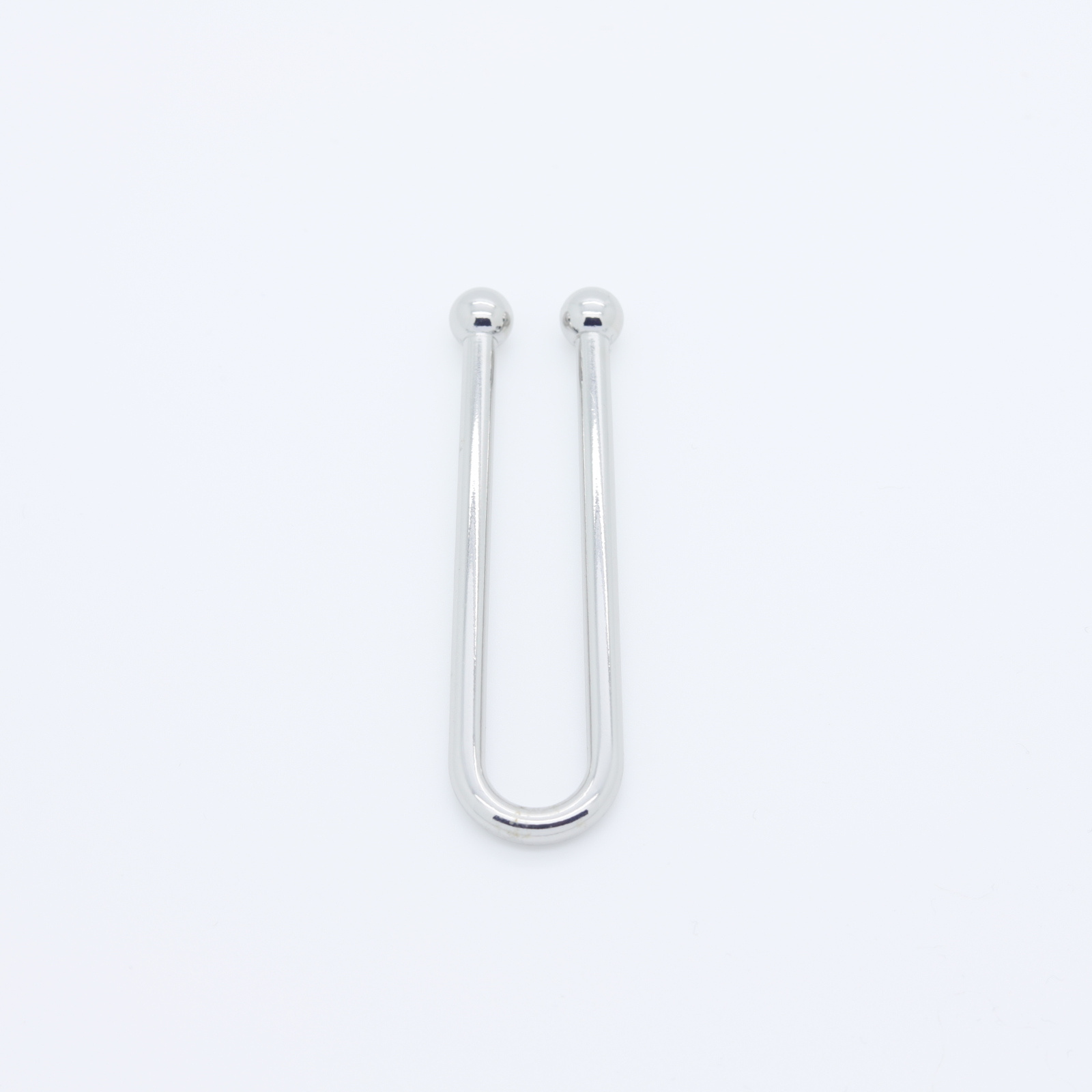 Divisorio in metallo a forma di U da 62 mm in argento | D'YRSAN | Divisorio in metallo argentato a forma di U da 62 mm | D'YRSAN