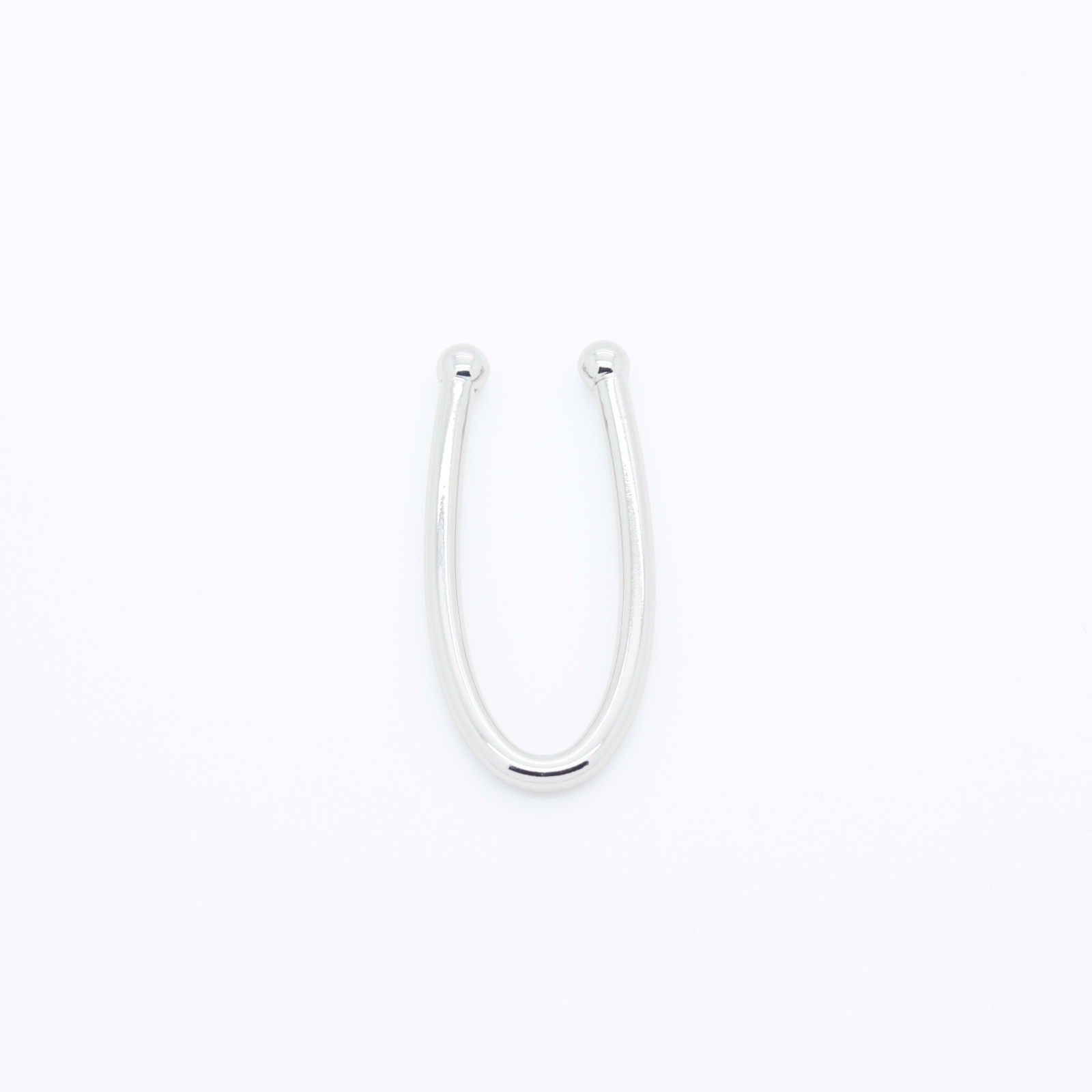 Divisorio a U in metallo argentato 56 mm | D'YRSAN | Divisorio in metallo argentato a U da 56 mm | D'YRSAN