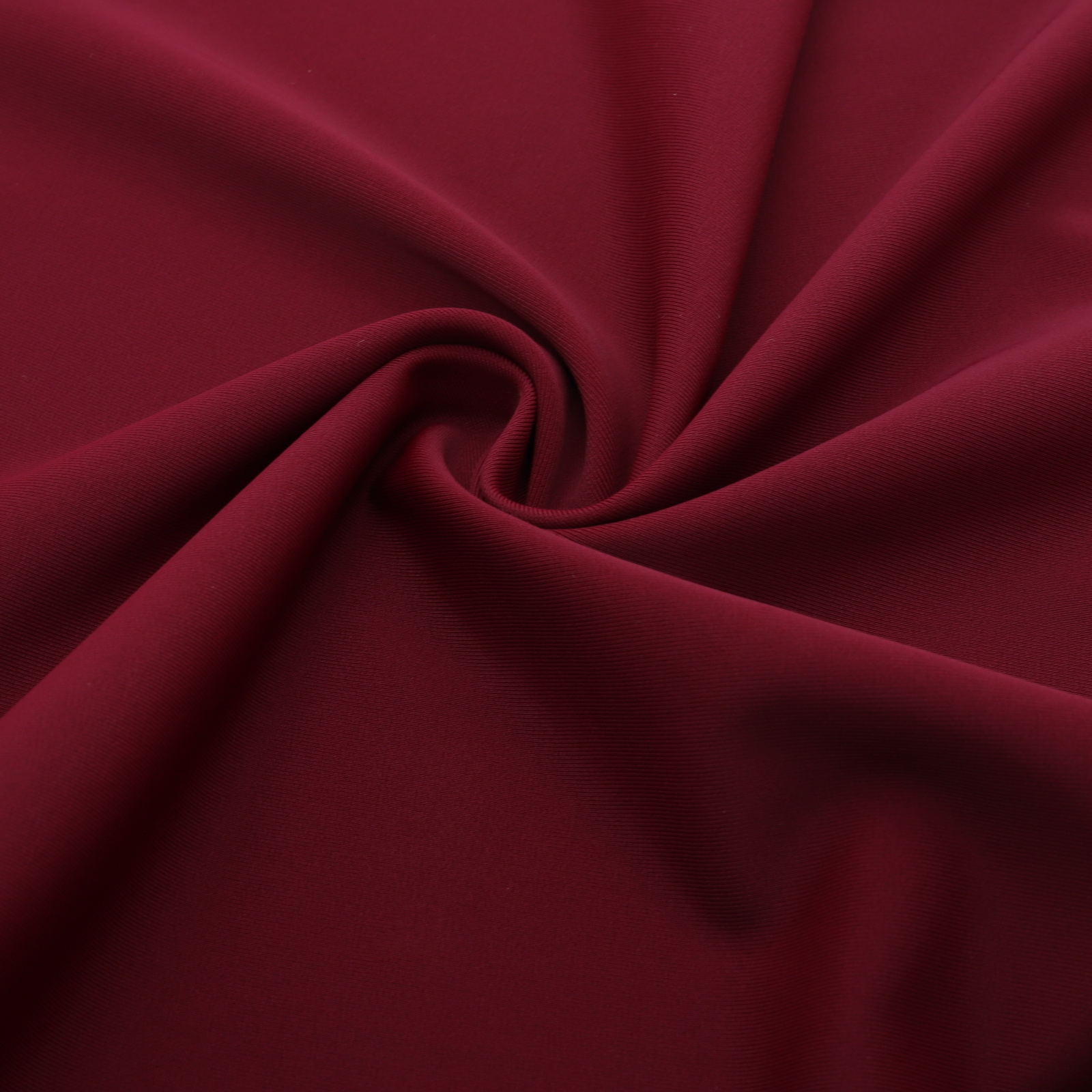 Intense red mat lycra stretch fabric