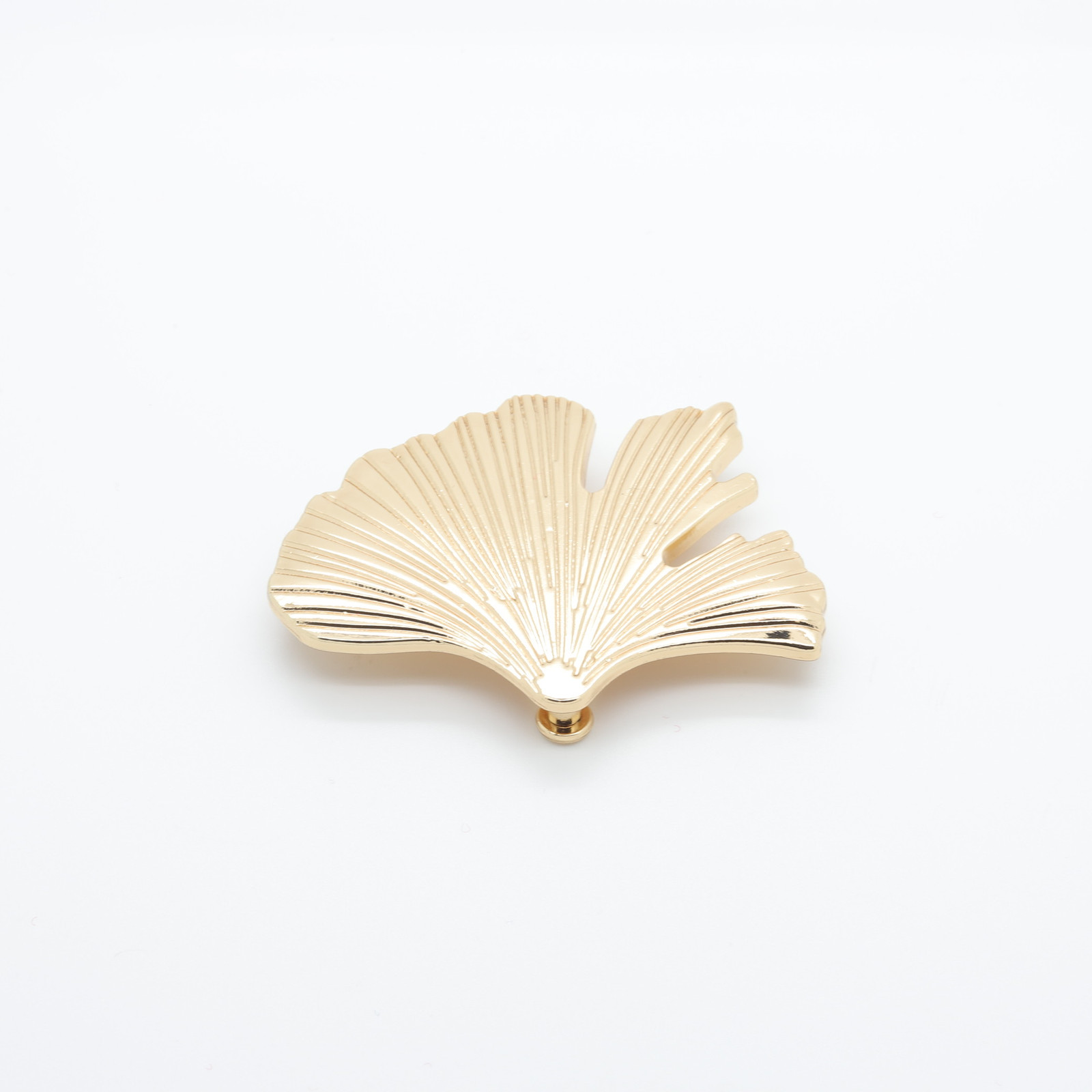 | Portafoglie di ginkgo in metallo dorato | D'YRSAN