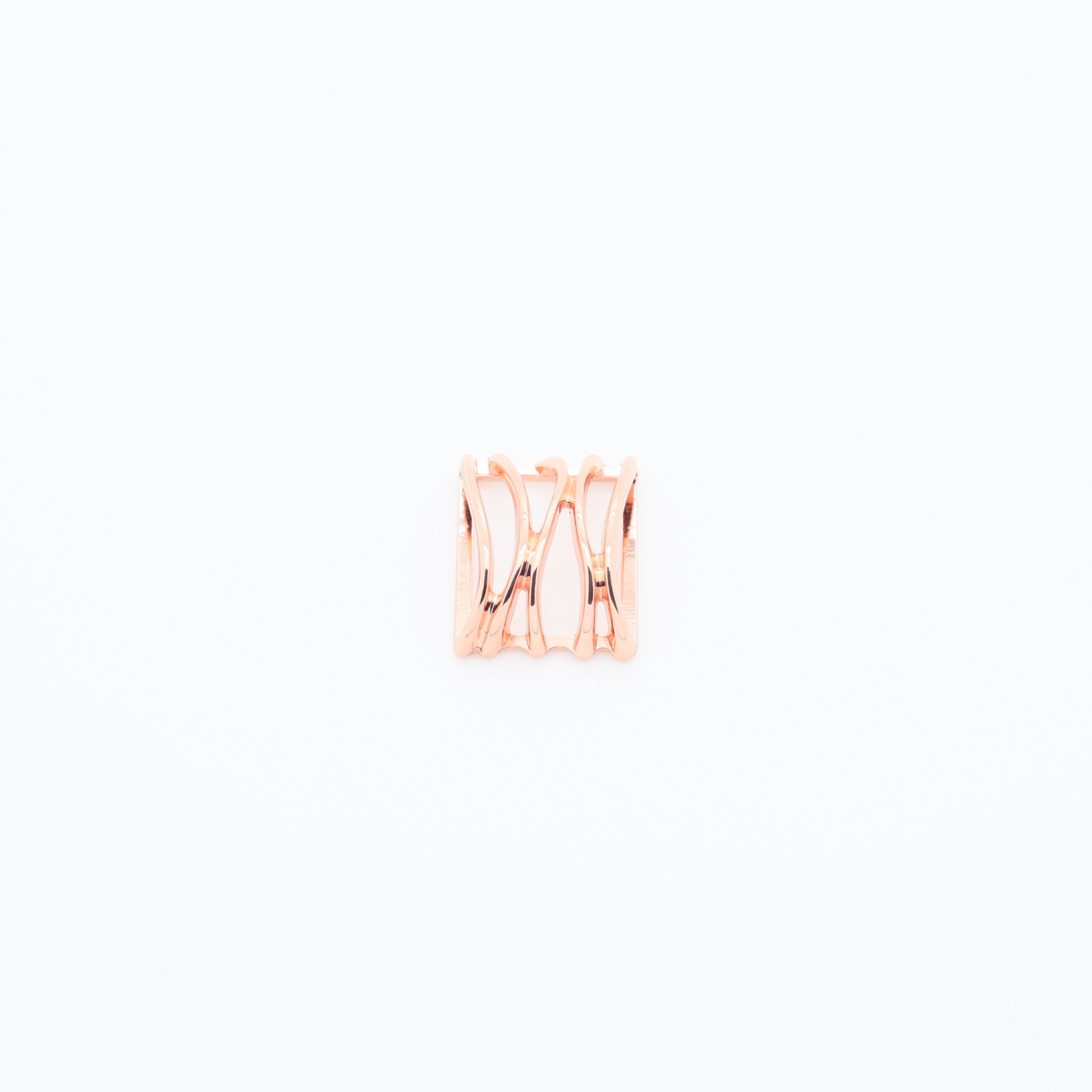 | 17 mm shiny gold-plated shoulder ring D'YRSAN