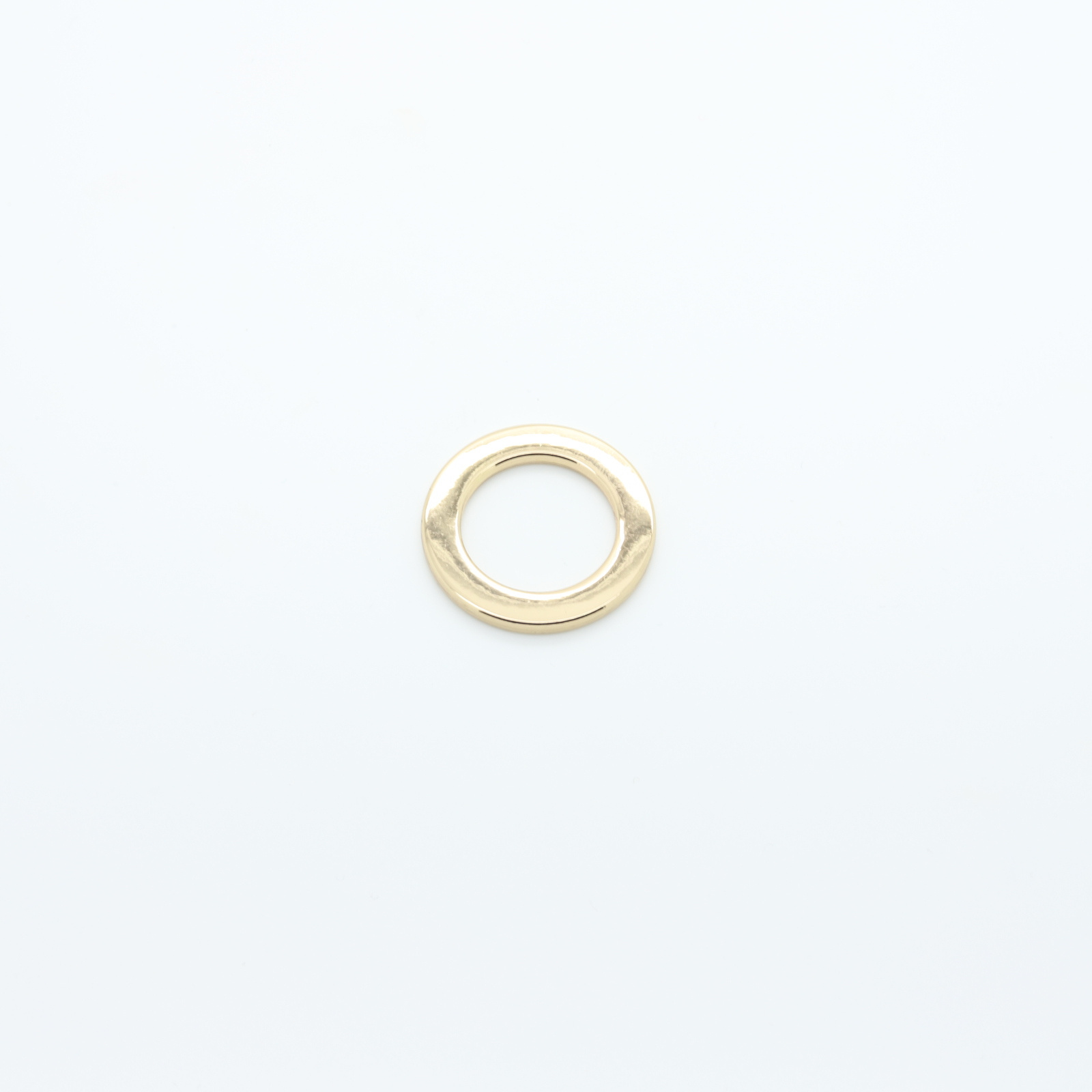 Gold-plated metal ring 20mm