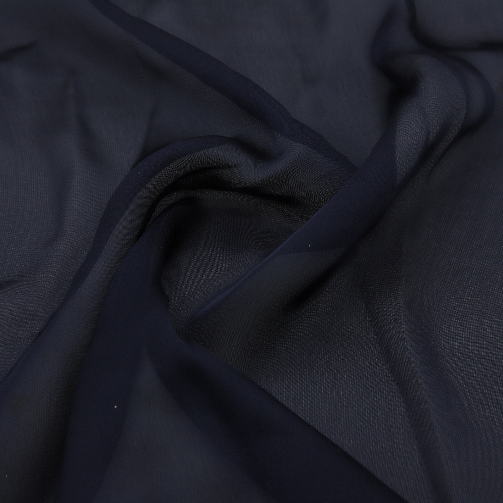 | Chiffon trasparente blu notte da donna D'YRSAN
