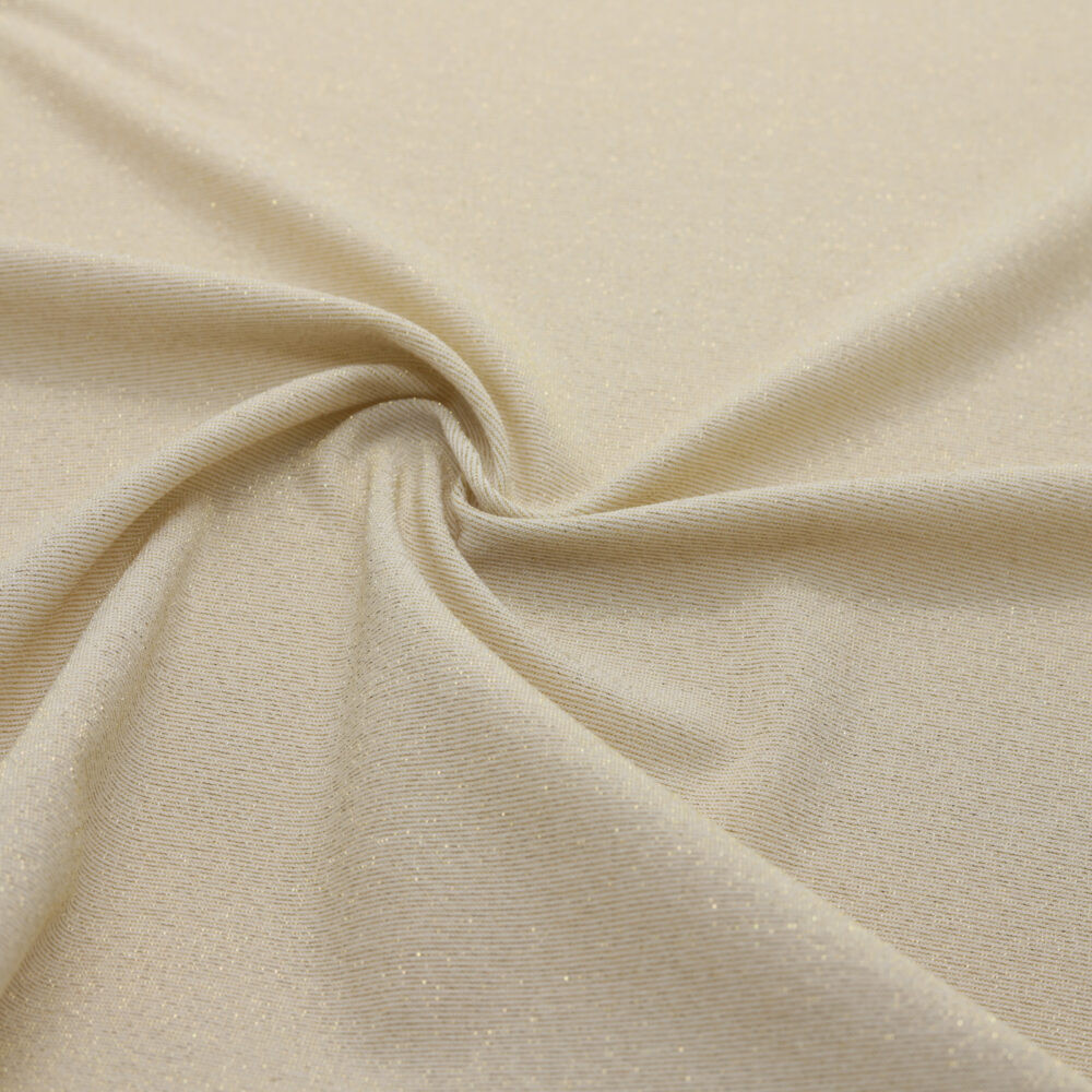 Tissu en lurex couleur or, mercerie D'YRSAN