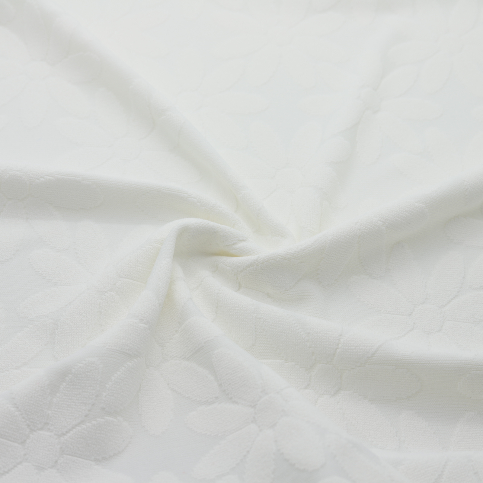 Floral print jacquard fabric