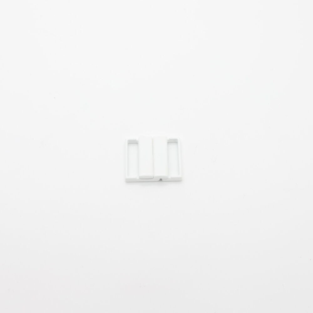 Fermoir blanc 20mm