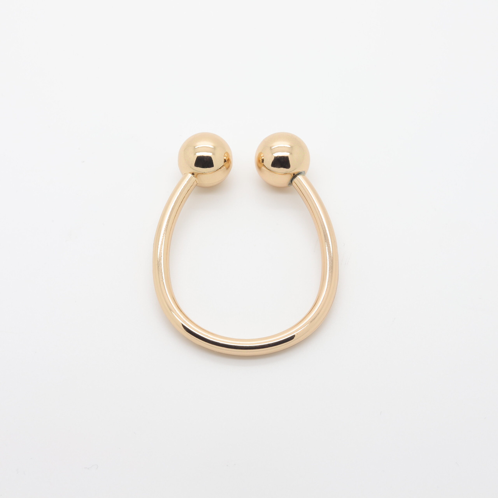 Gold-plated metal connector buckle