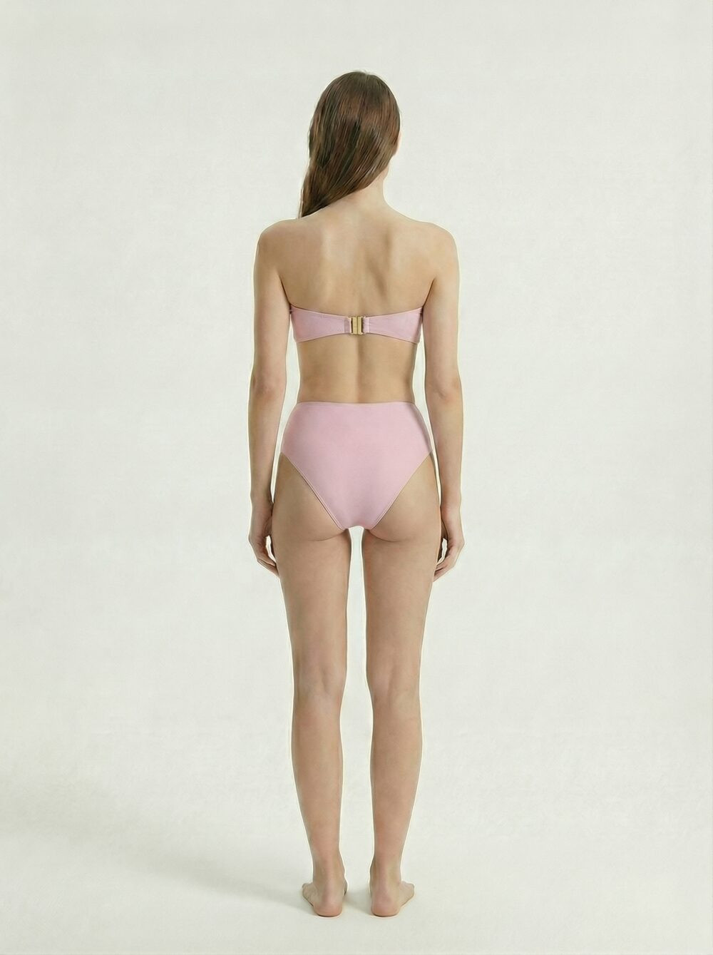 DYSW-204 Bikini bandeau et culotte taille haute, vue 2