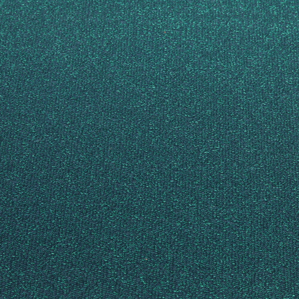 Tissu lurex vert métallisé extensible