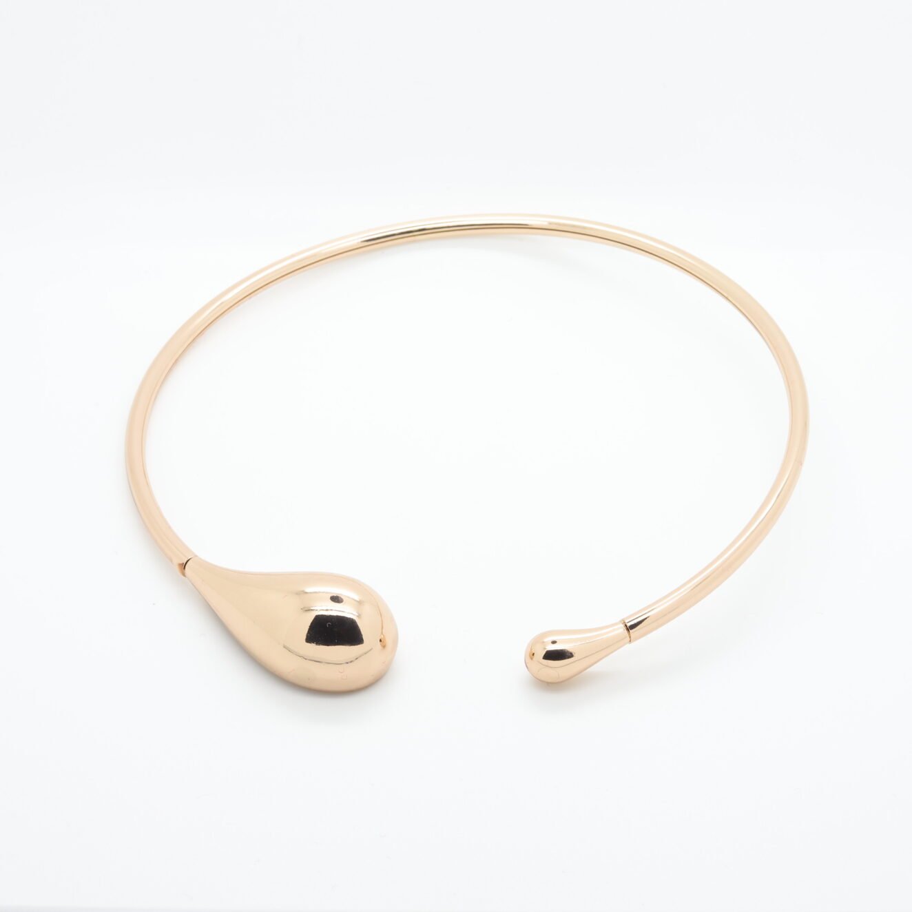 Collier torque connecteur en métal doré | D'YRSAN | Collier torque connecteur en métal doré | D'YRSAN