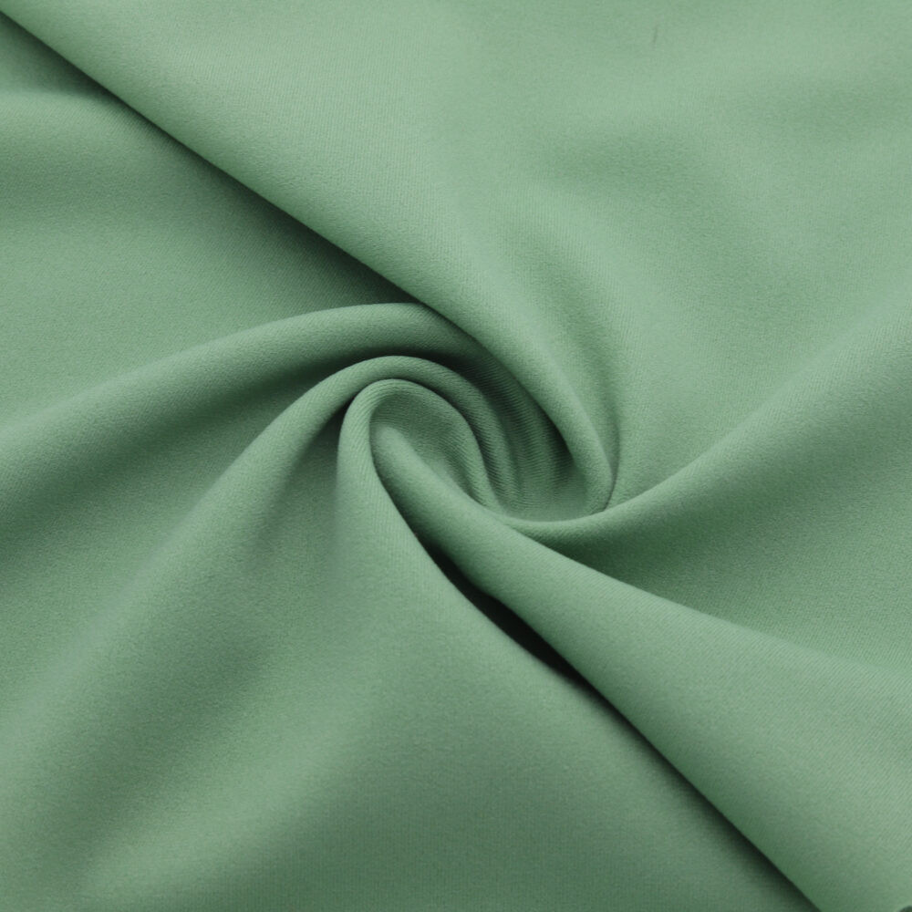 Tissu microfibre vert extensible et doux (rouleau 50 m), mercerie D'YRSAN