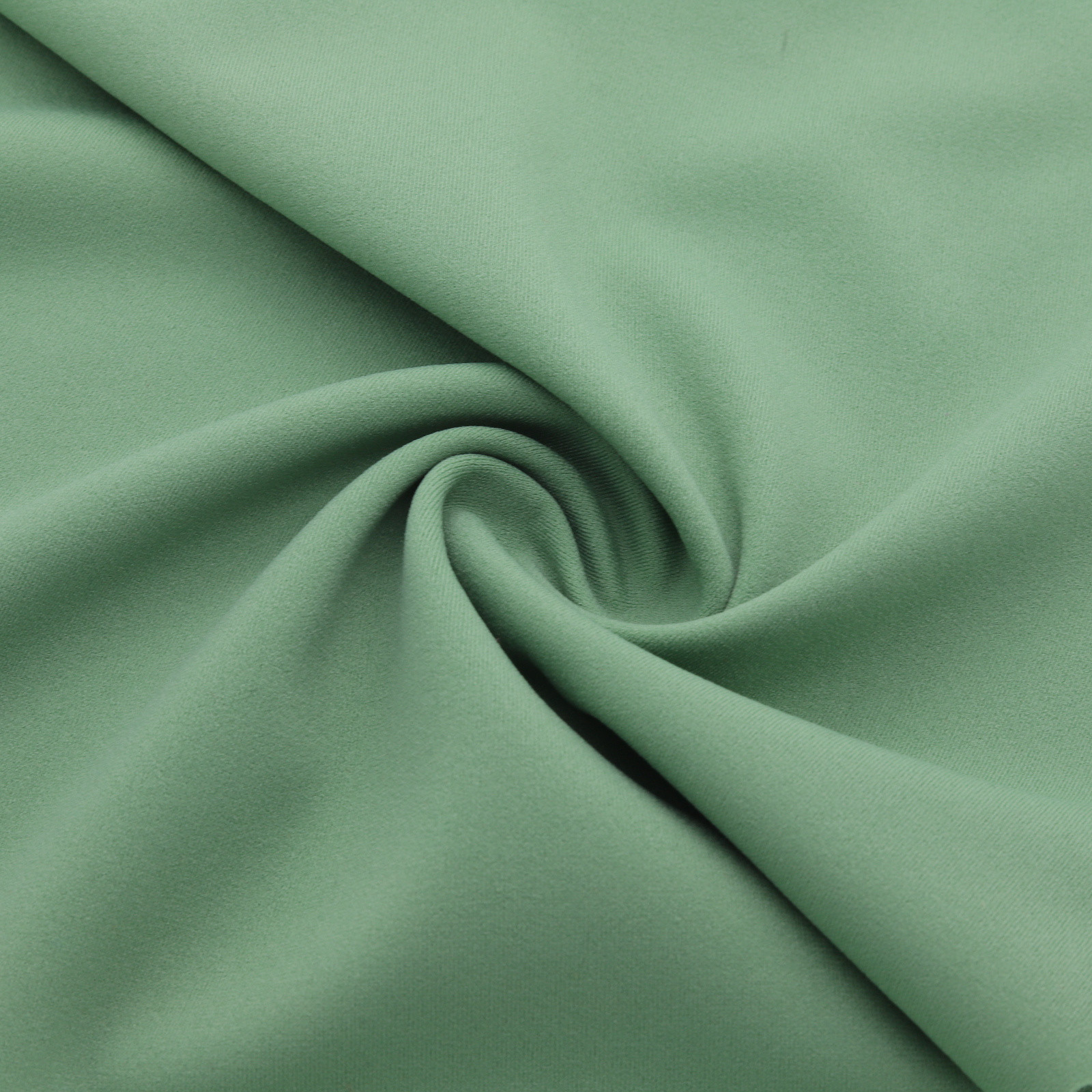 Green soft stretch microfiber fabric - 50M roll | D'YRSAN Soft, stretchy green microfiber fabric