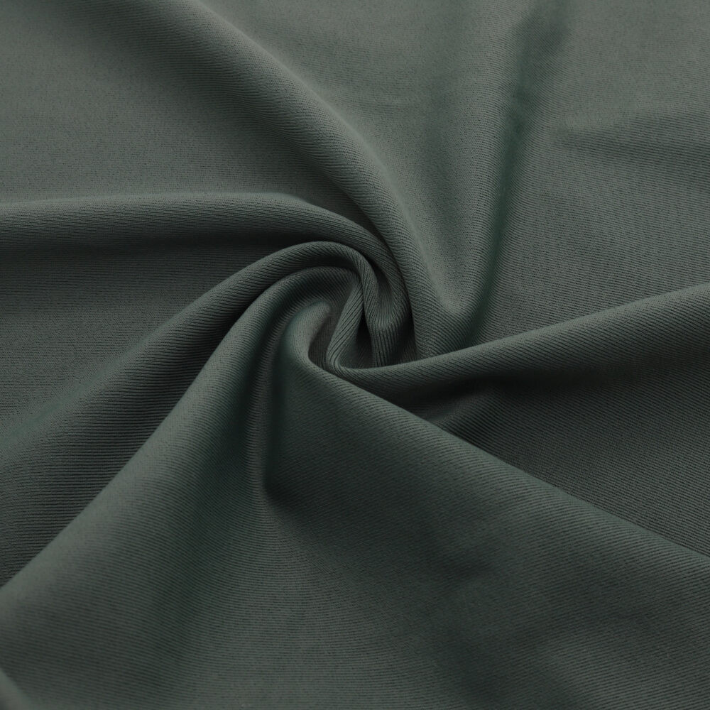 Tissu microfibre vert extensible en nylon recyclé (rouleau 50 m), mercerie D'YRSAN