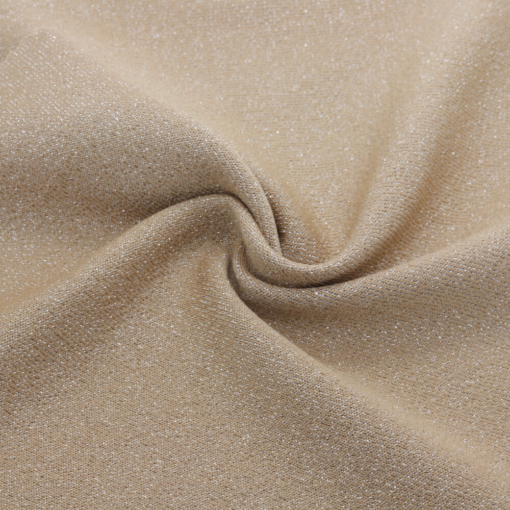 Tissu jacquard métallisé doré (rouleau 50 m), mercerie D'YRSAN