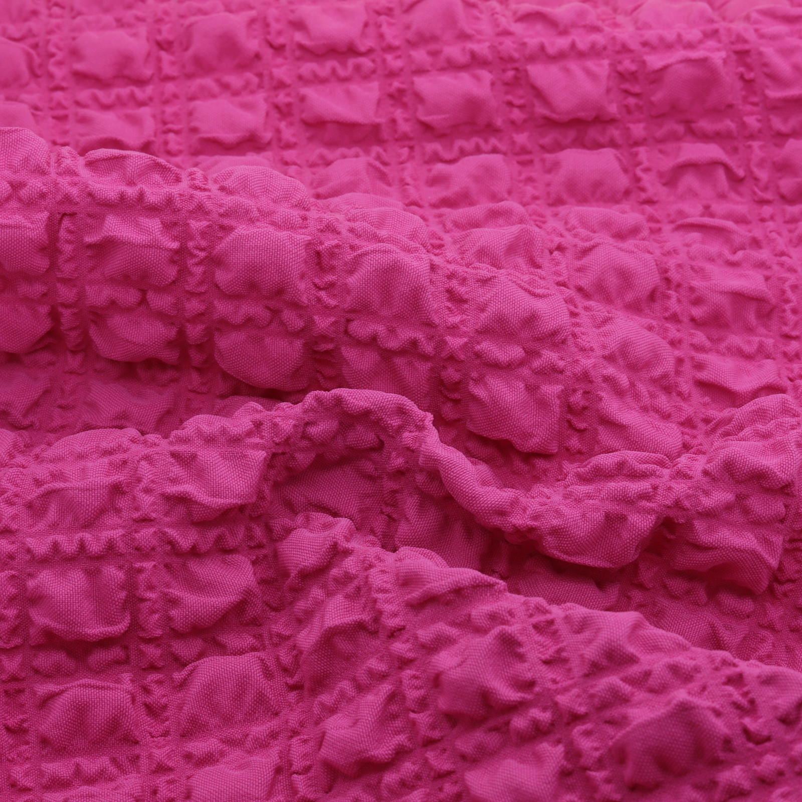 Tecido jacquard cor-de-rosa texturado