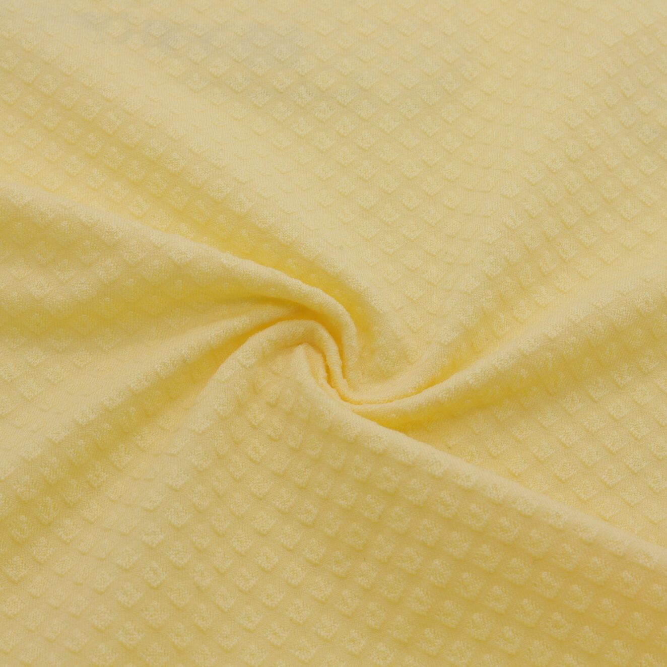 Textured yellow jacquard fabric - 50M roll | D'YRSAN Textured yellow jacquard fabric