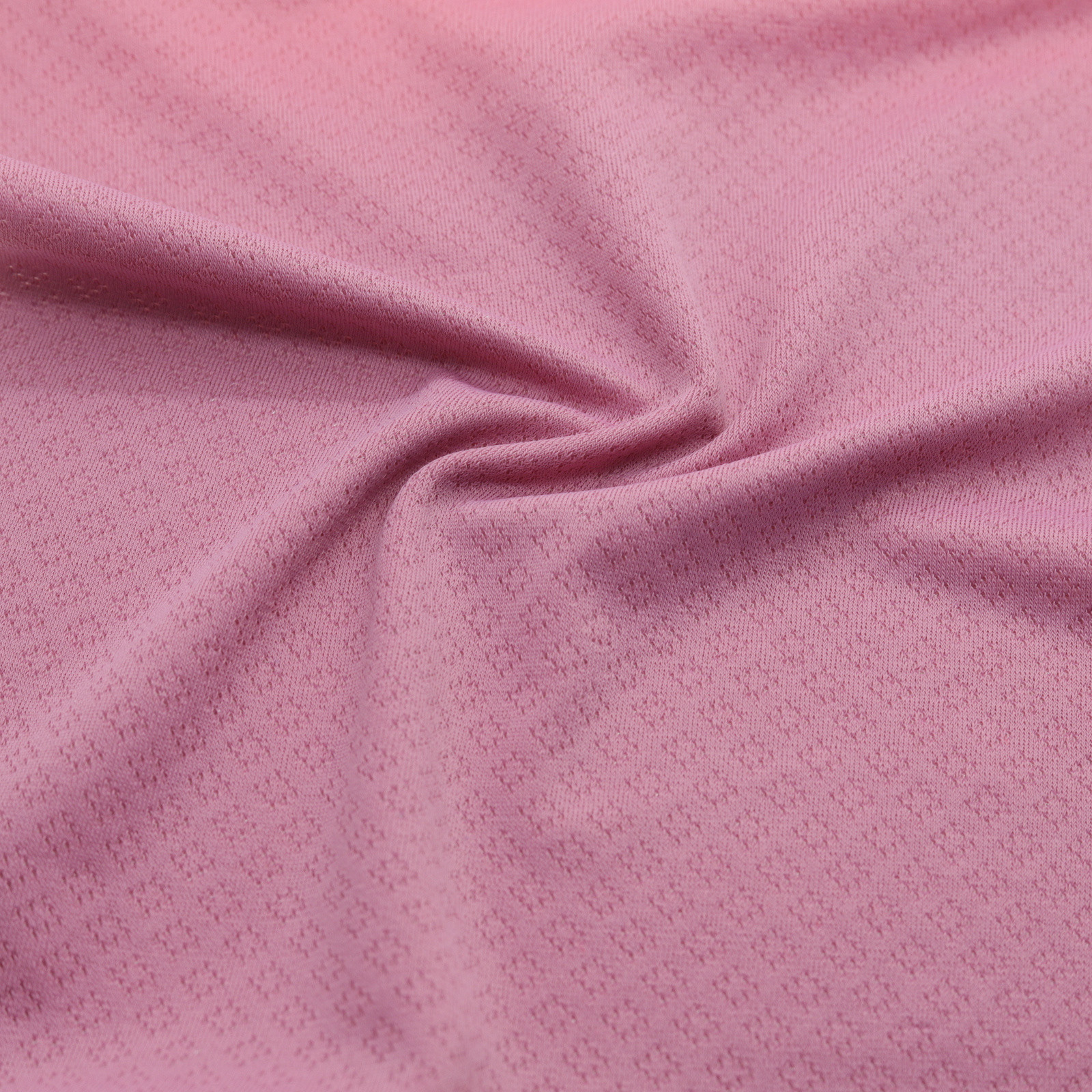 Tejido de punto jacquard elástico rosa (rollo de 50 m) | D'YRSAN Punto jacquard elástico rosa