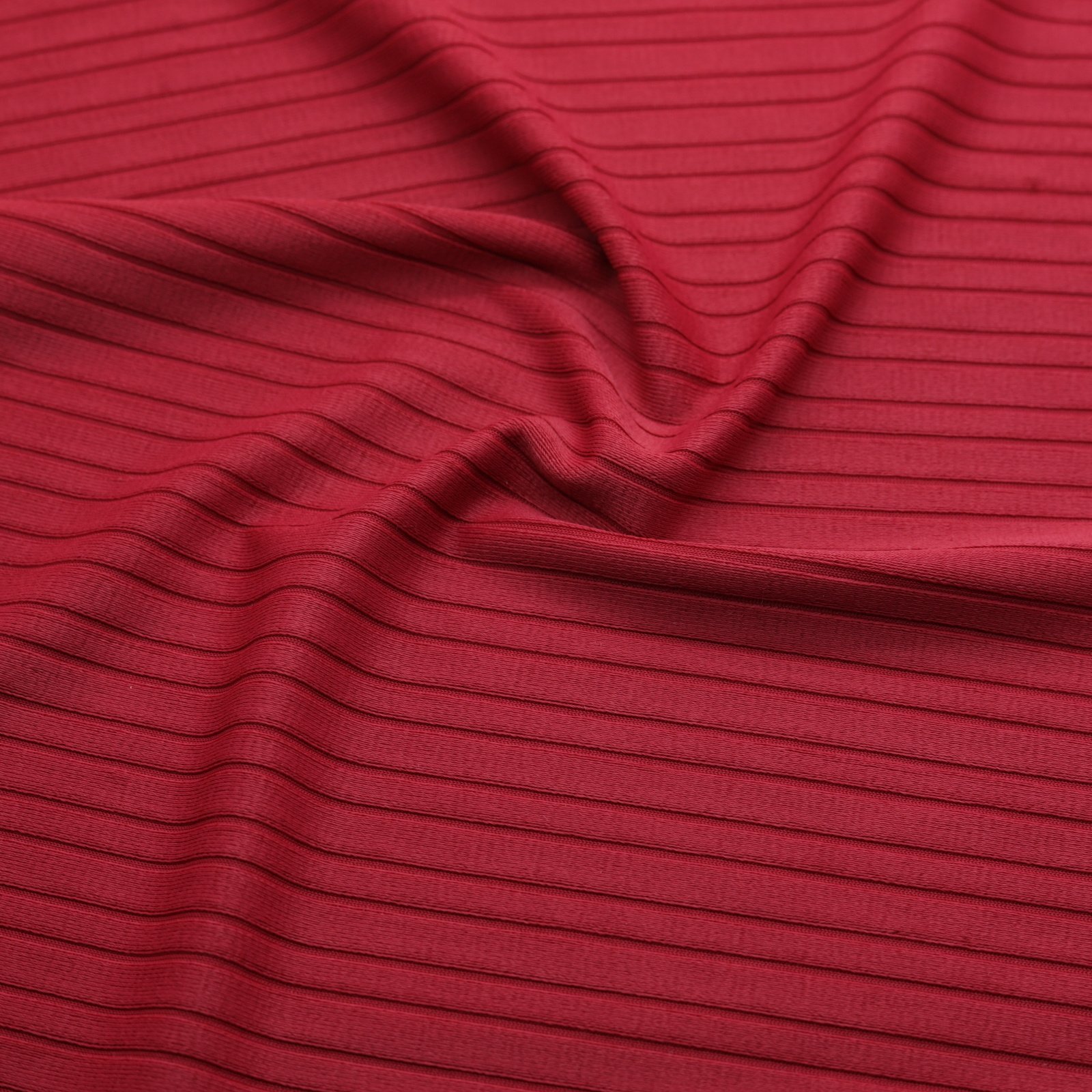 Soft jacquard knit with textured stripes