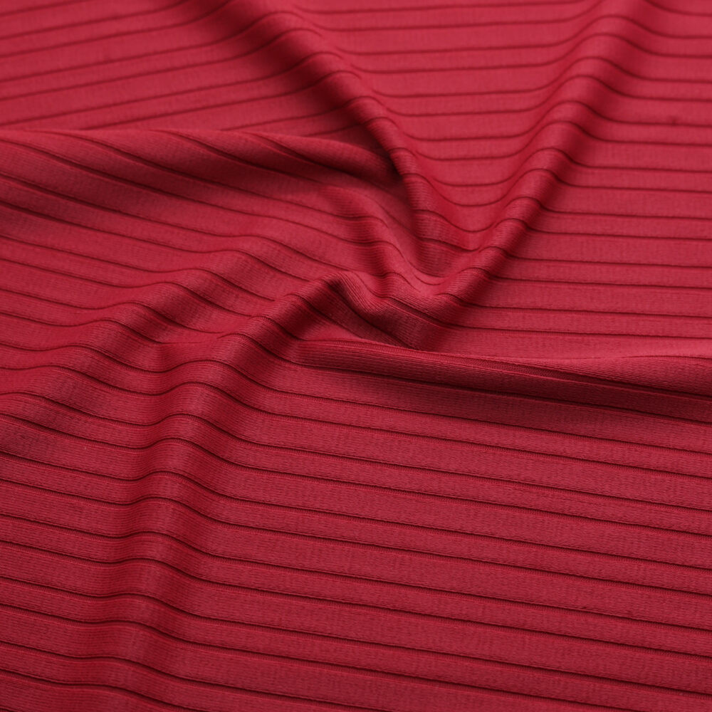 Maille jacquard douce à rayures texturées (rouleau 50 m), mercerie D'YRSAN