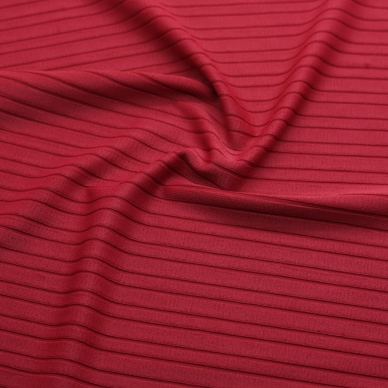 Soft jacquard knit with textured stripes - 50M roll | D'YRSAN Soft jacquard knit with textured stripes