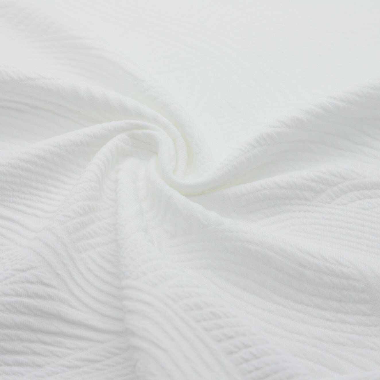 Thick stretch textured Jacquard with wavy pattern - Roll 50M | D'YRSAN Thick stretch textured jacquard with wavy pattern