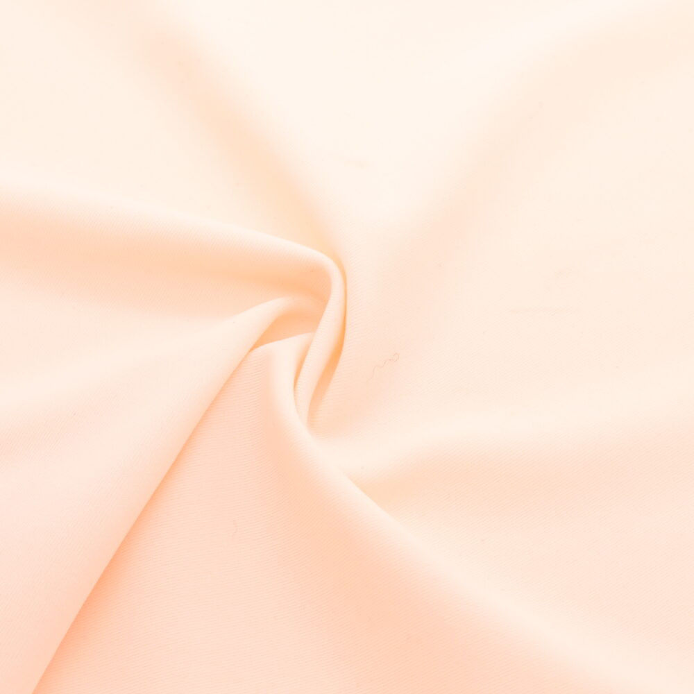 Tissu lycra extensible en nylon beige mat