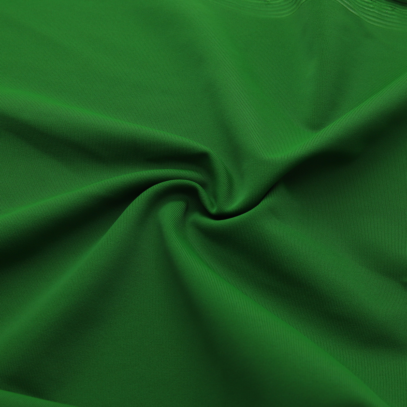 tissu lycra mat épais vert prairie