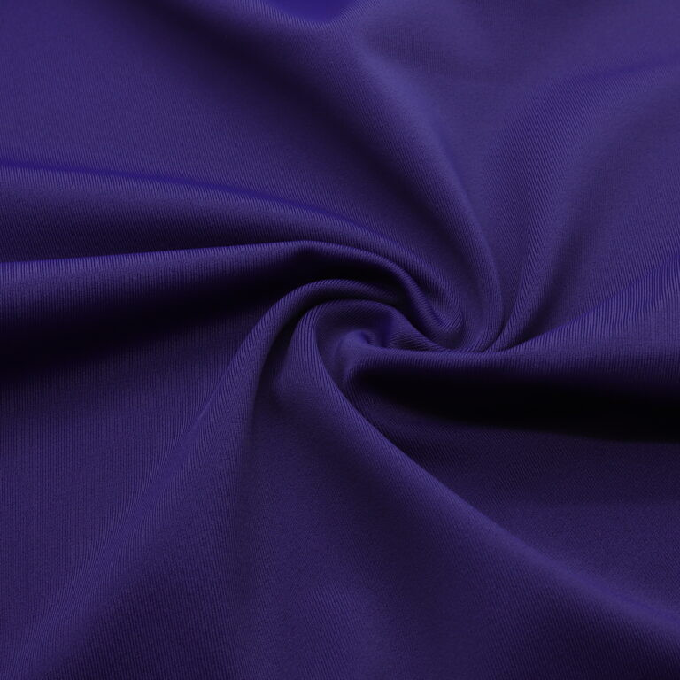 Thick matte Lycra fabric, midnight blue