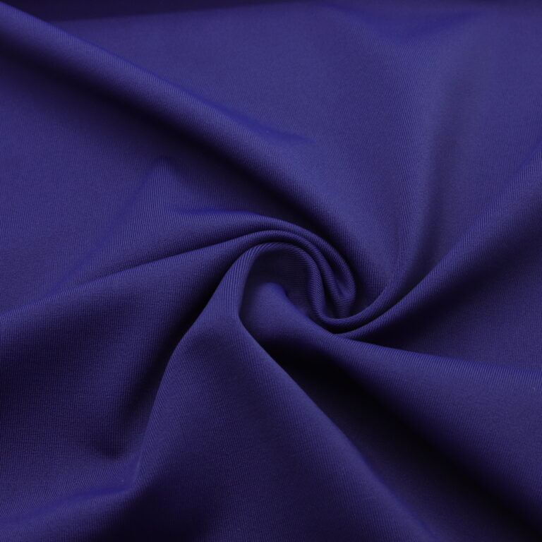 Thick matte Lycra fabric, navy blue