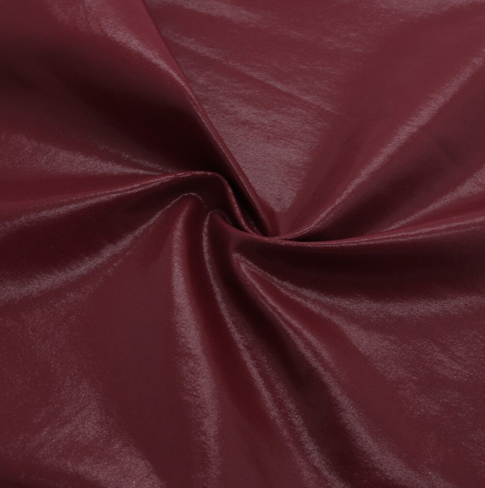 tissu lycra haute brillance bordeaux