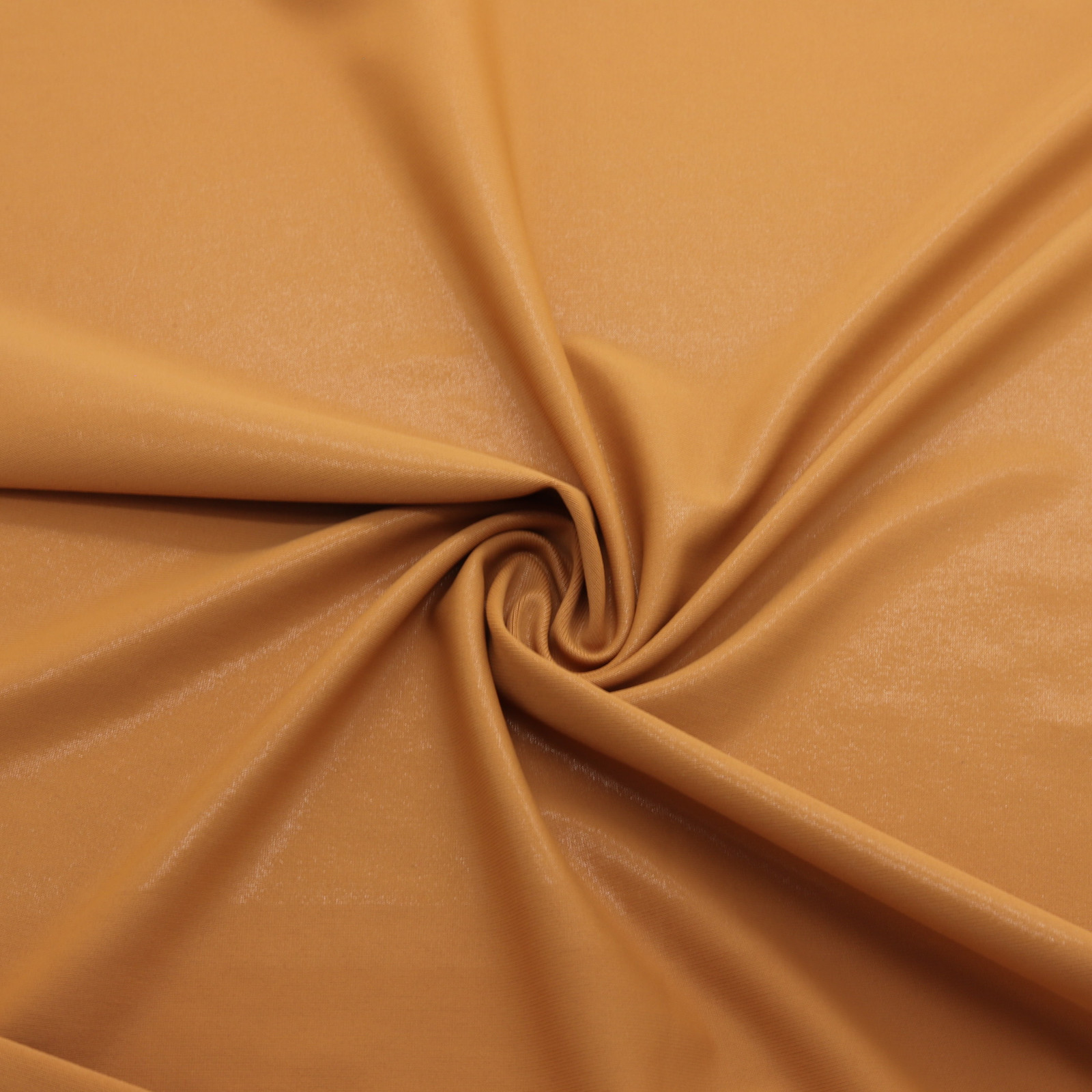 Tissu Lycra haute brillance Caramel | D'YRSAN tissu lycra haute brillance caramel