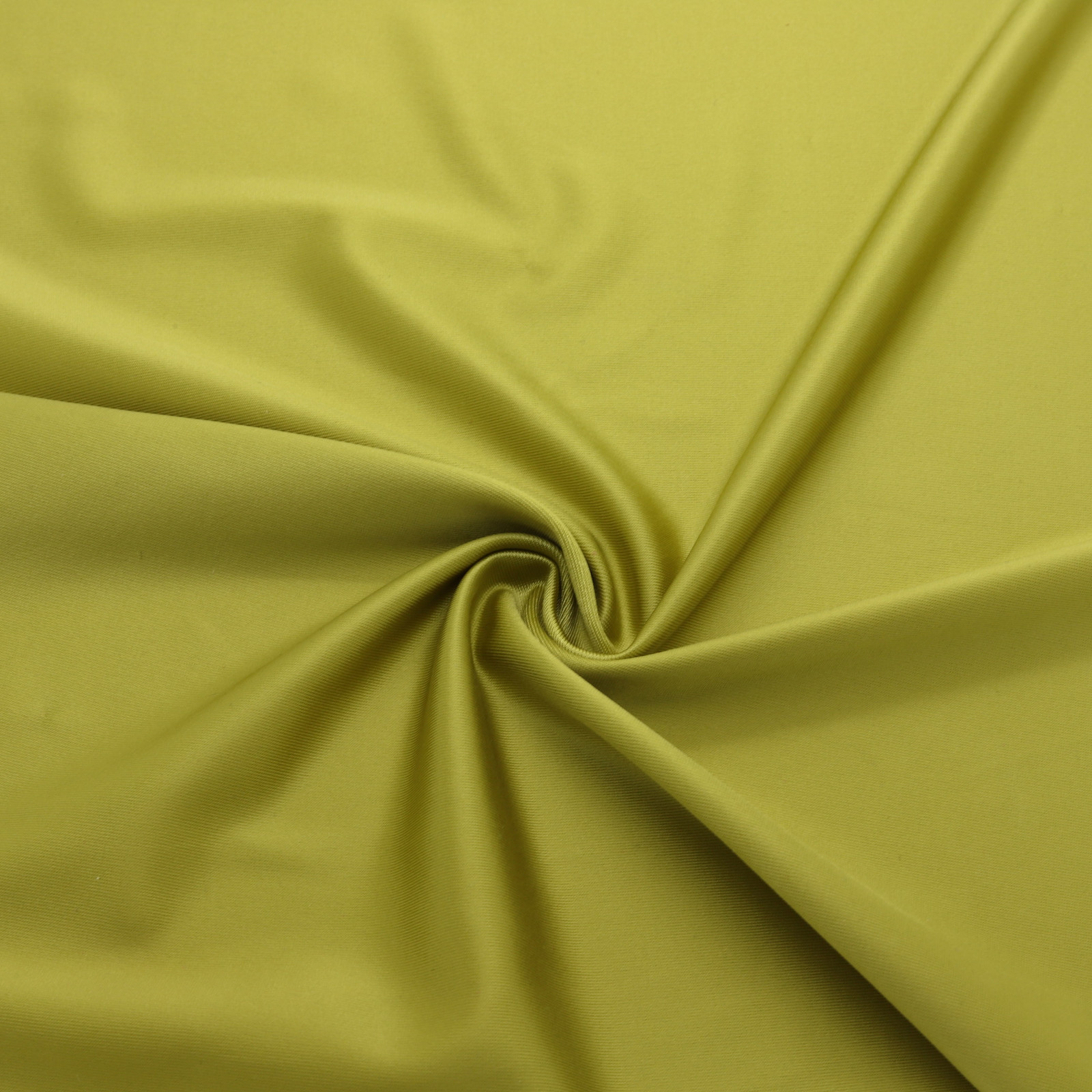Tissu Lycra effet satiné vert olive | D'YRSAN Tissu Lycra effet satiné vert olive