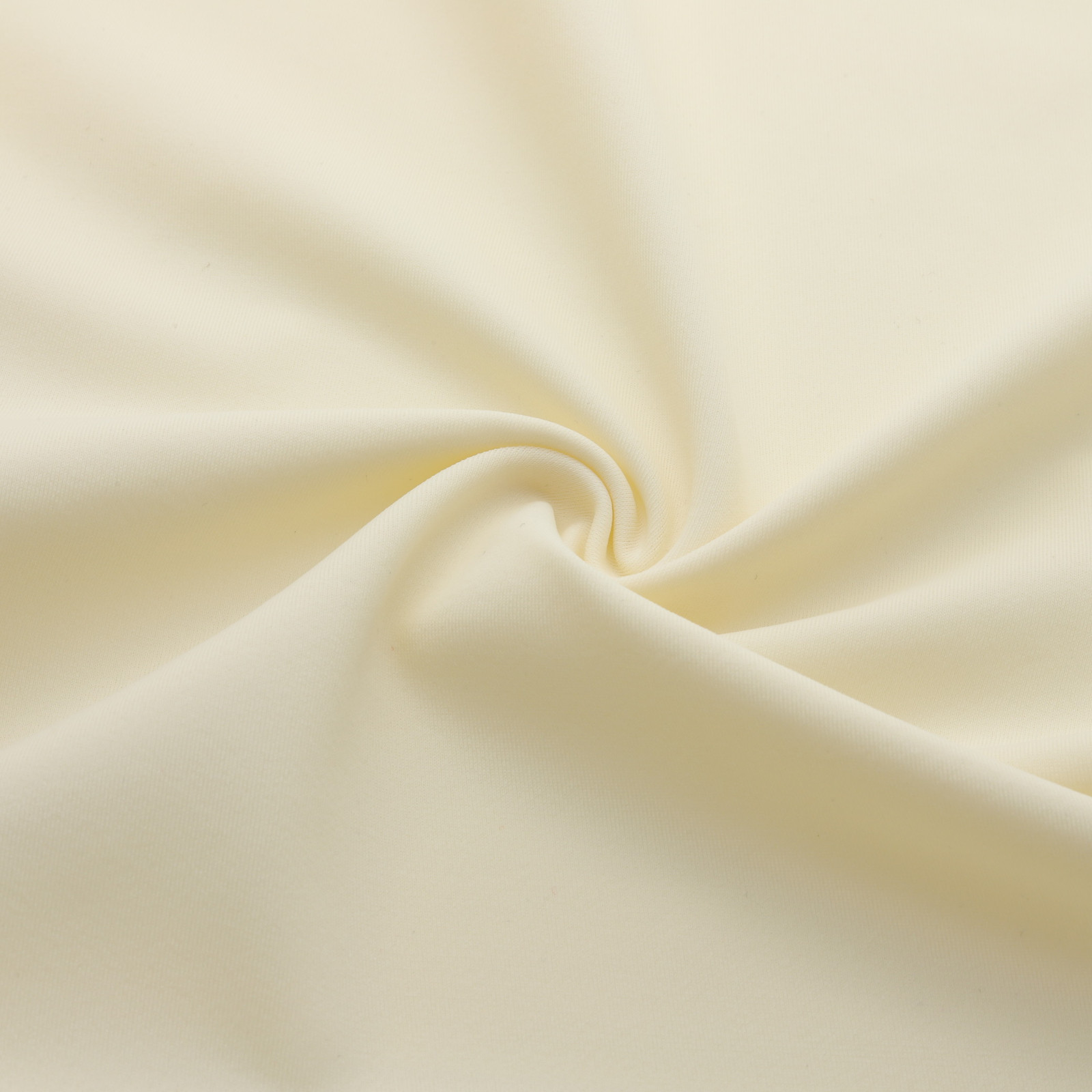 tissu lycra mat épais Ivoire