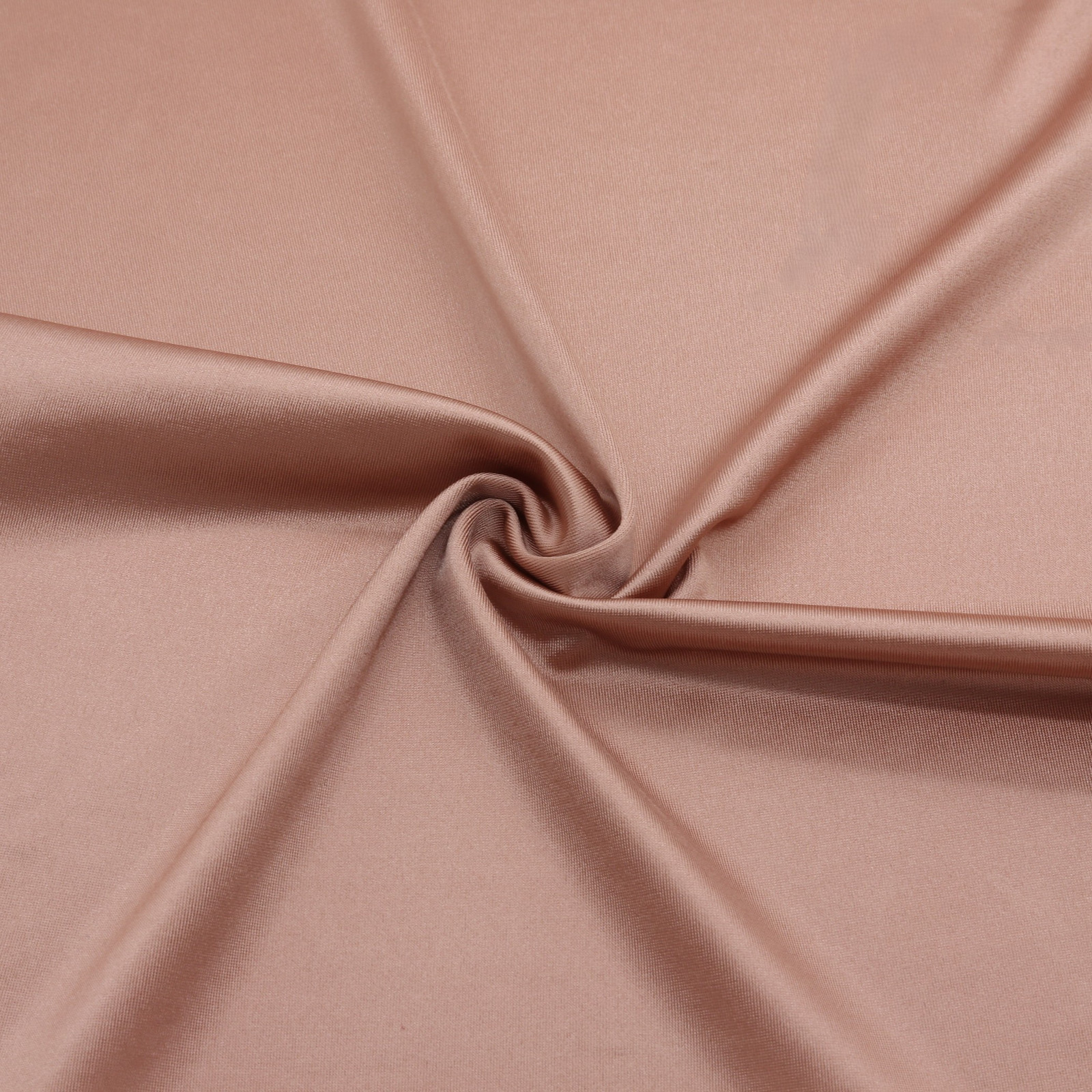 Tissu Lycra effet satiné terracotta rosé | D'YRSAN tissu lycra effet satiné terracotta rosé