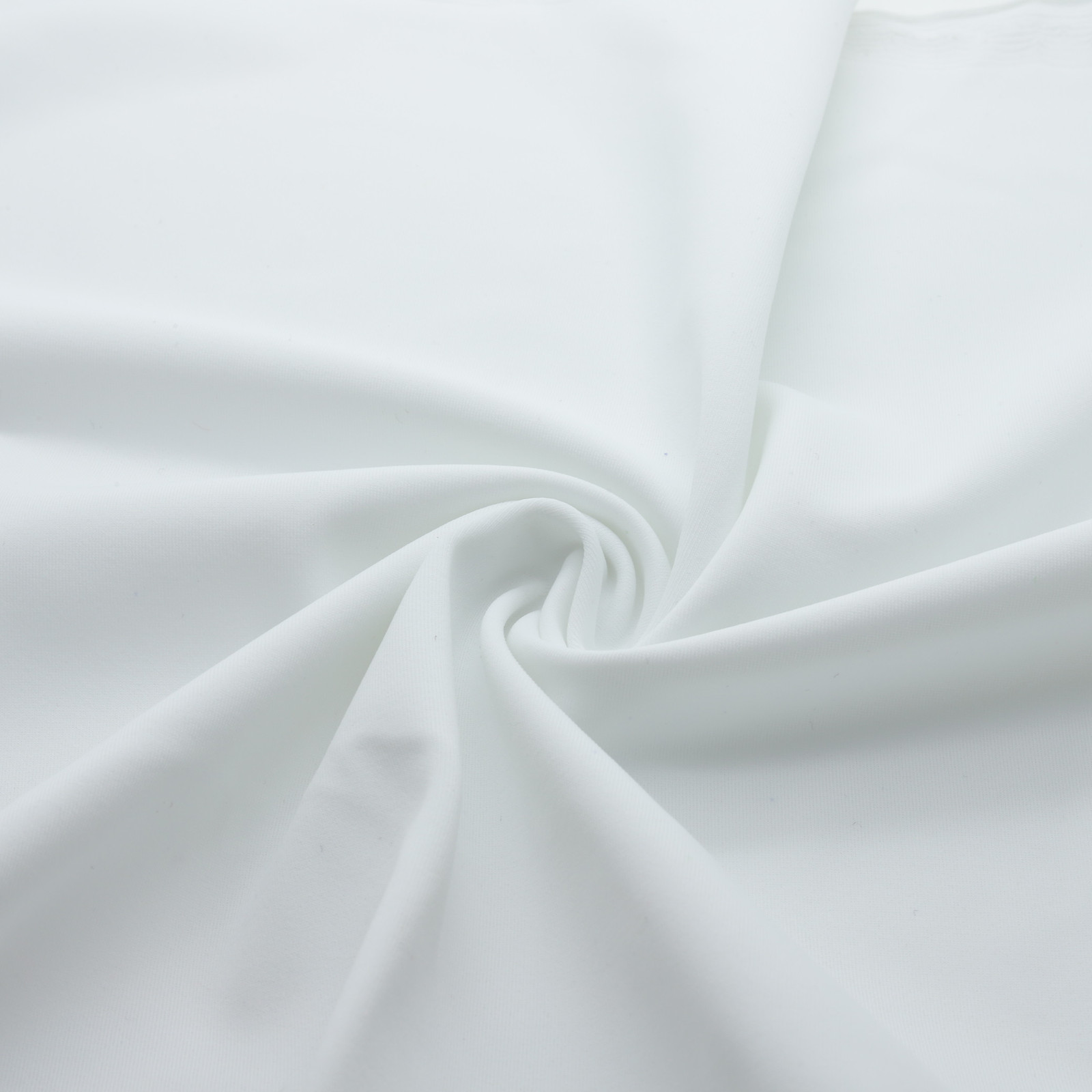 tissu lycra mat épais blanc