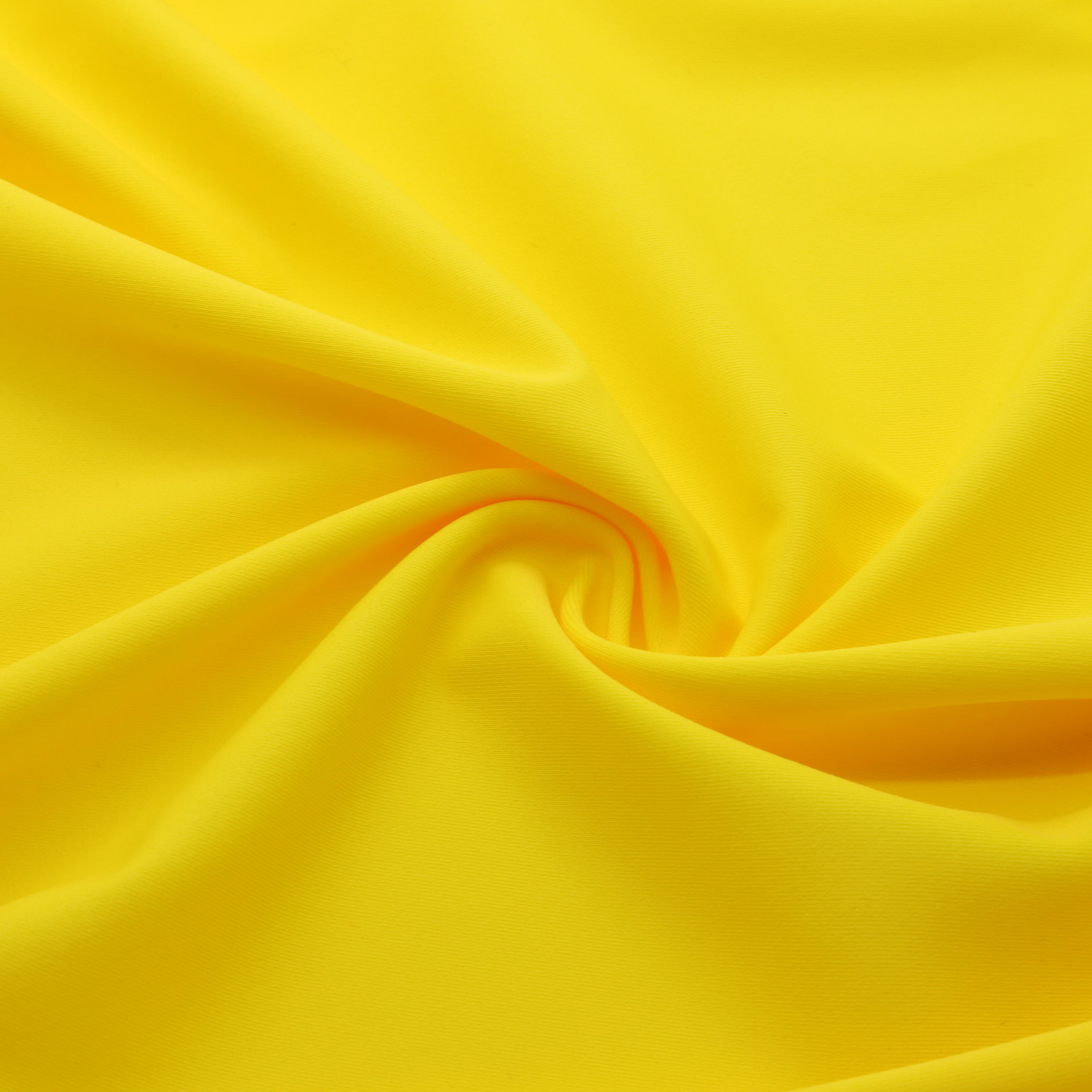Tissu Lycra mat épais Jaune