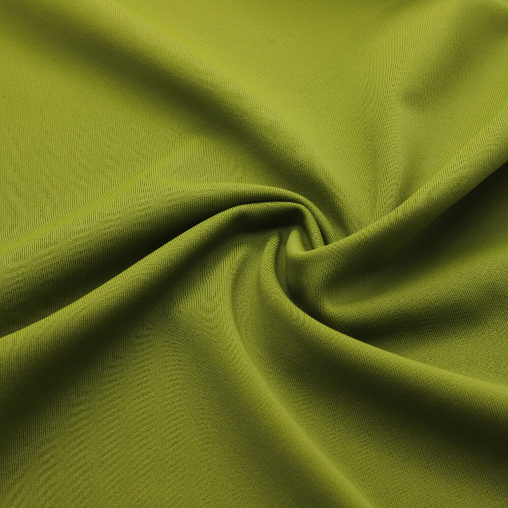 tissu lycra mat épais vert olive
