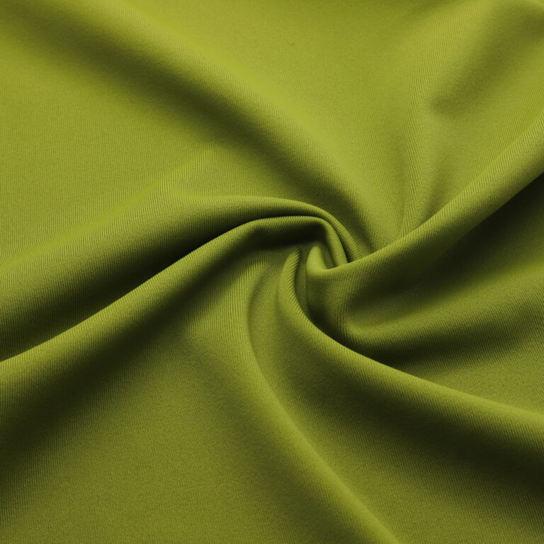 Thick matte Lycra fabric Olive green