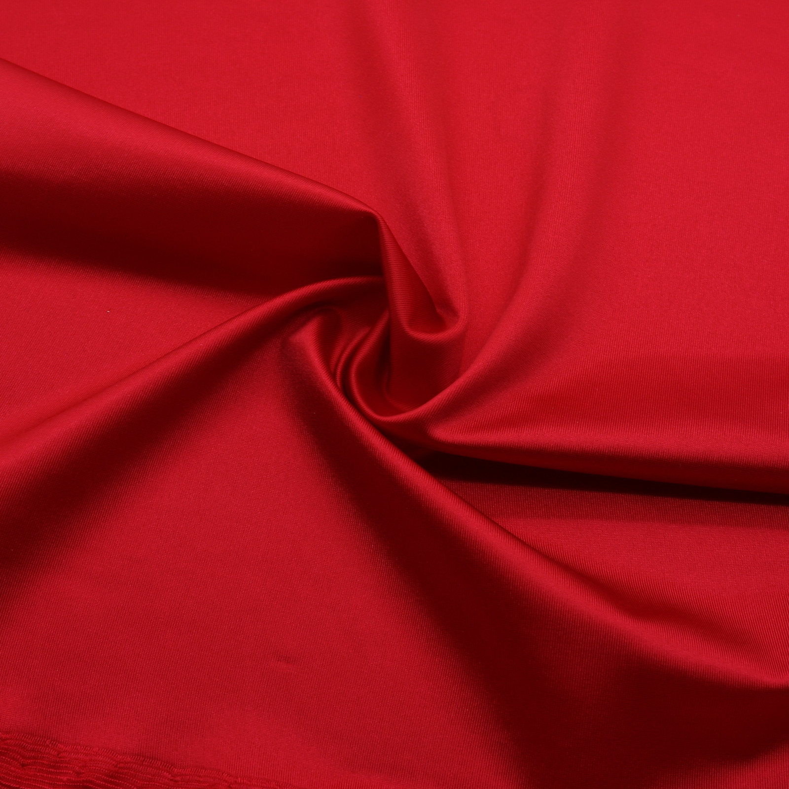 Tissu Lycra effet satiné rouge | D'YRSAN tissu lycra effet satiné rouge