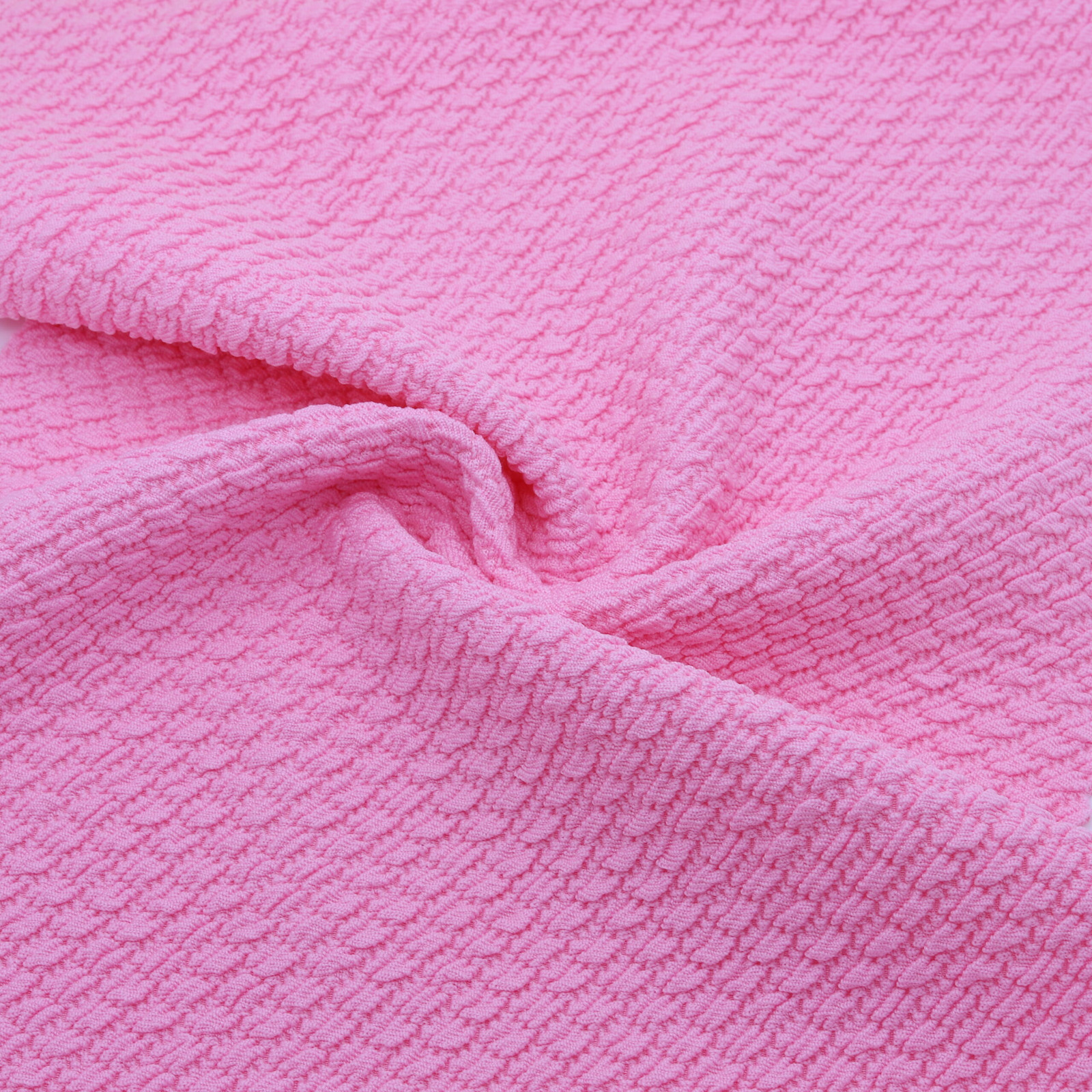 | Thick honeycomb jacquard fabric, candy pink | D'YRSAN