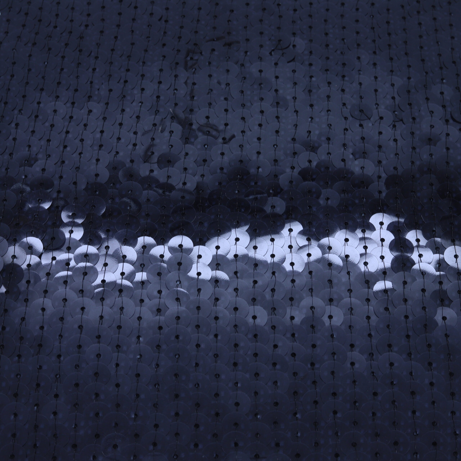 Black sequined embroidered cotton fabric · DY100 · D'YRSAN